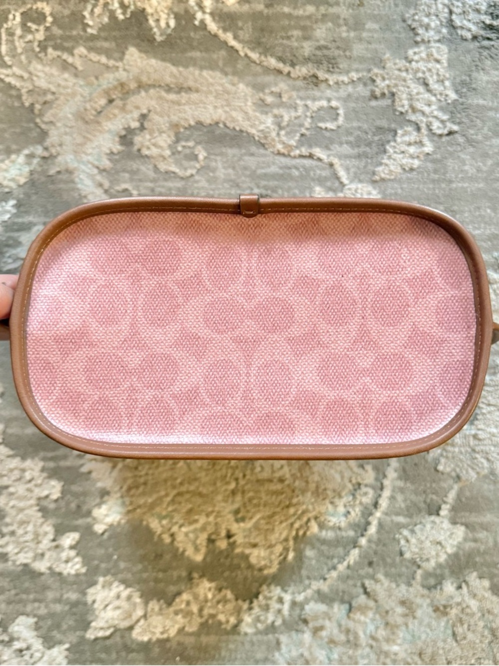 COACH Taxi Tote 21 in Pink Sable - CCD94 - Picture 4 of 12